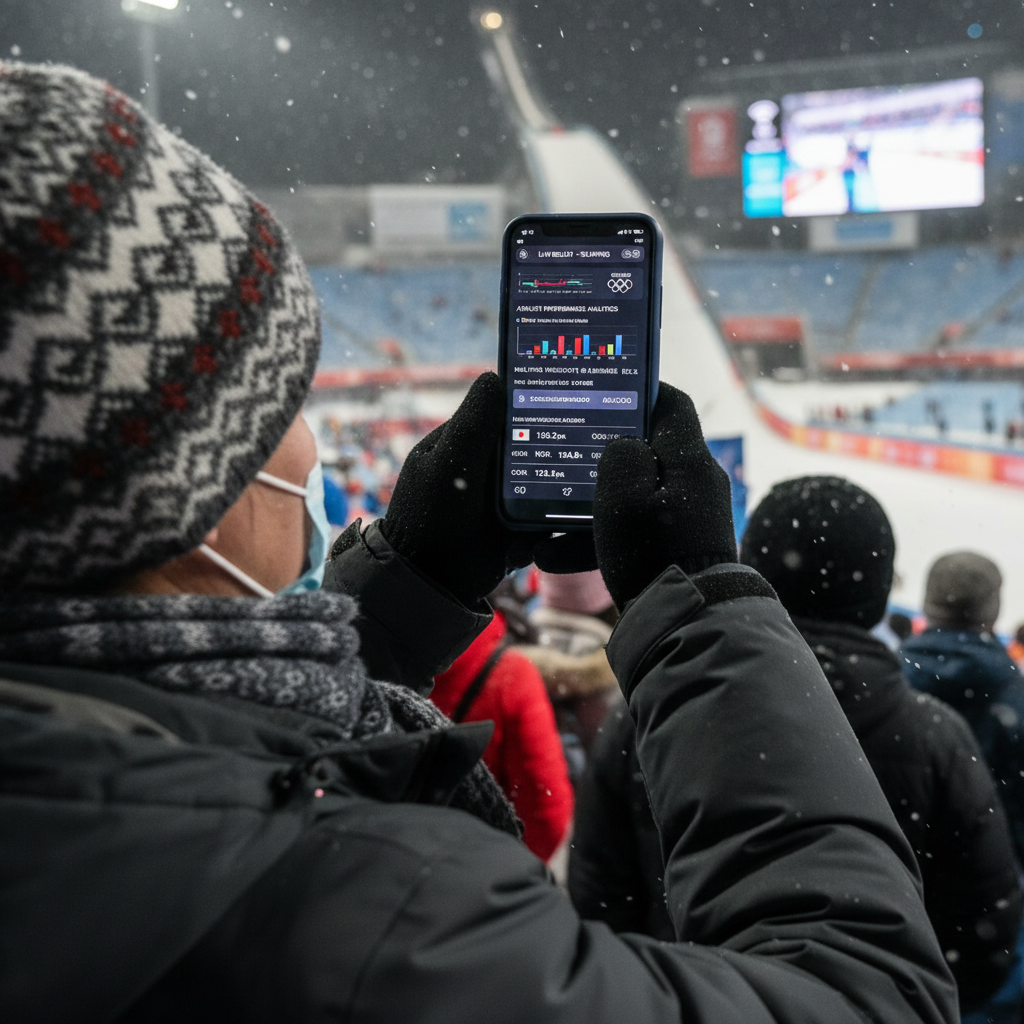 AI Winter Olympics 2026 coverage