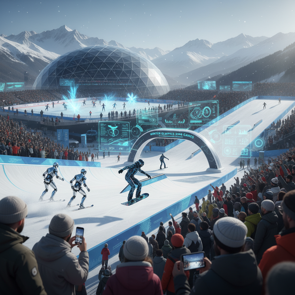 AI Winter Olympics 2026 coverage