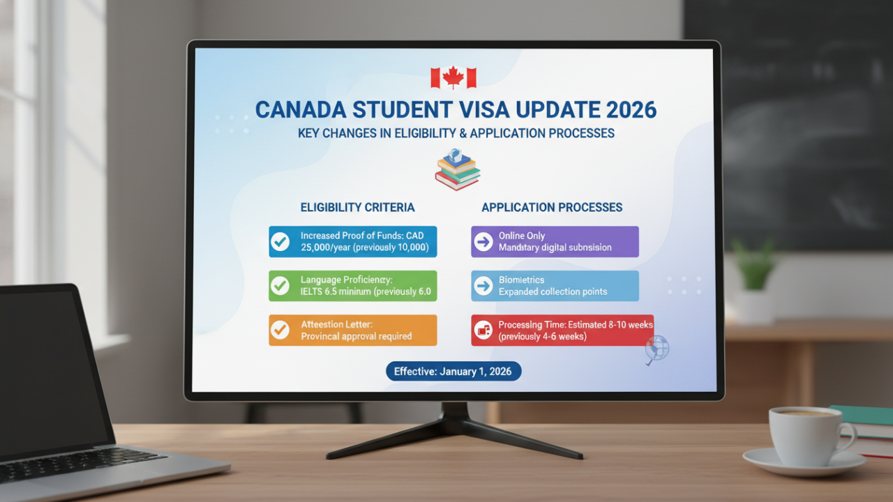 Canada student visa update 2026