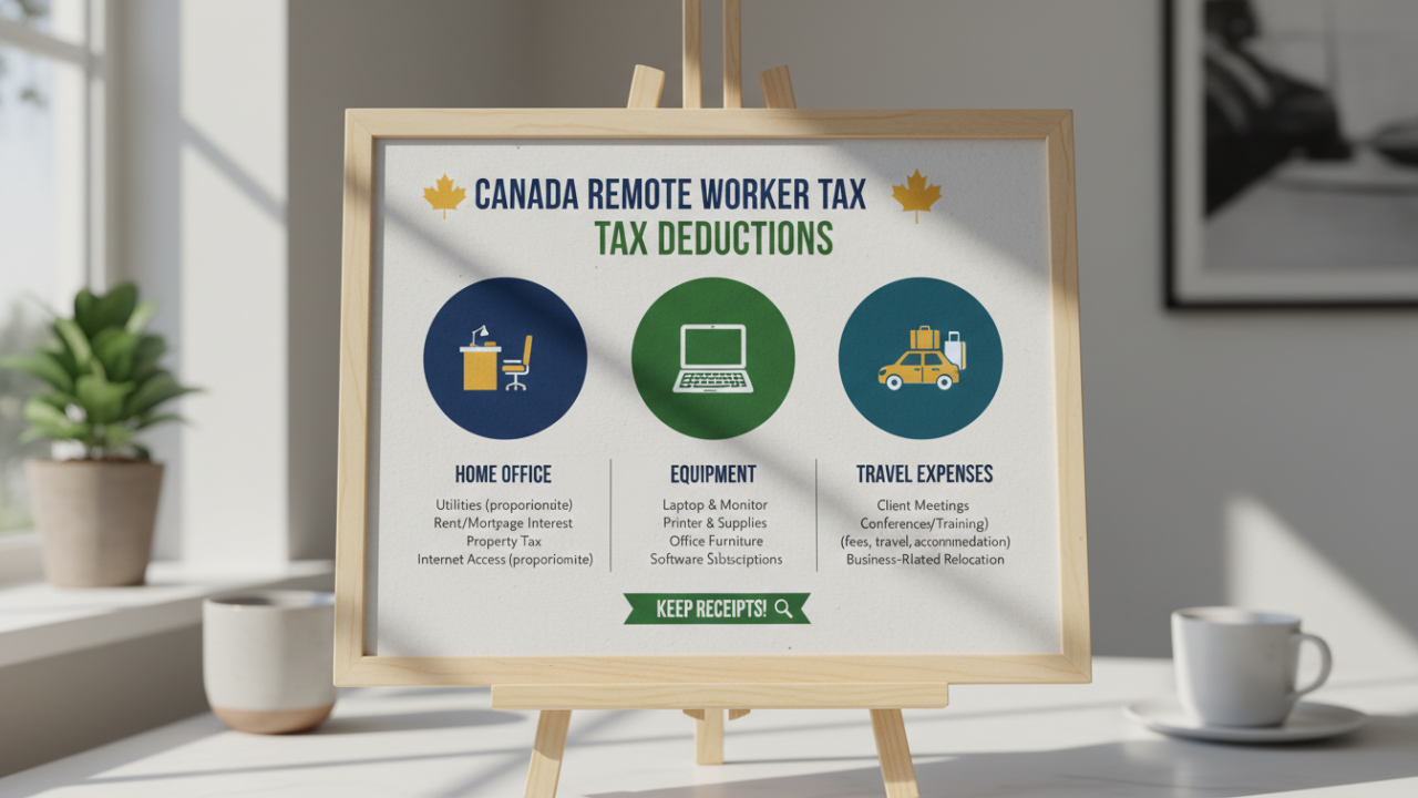 remote work Canada tax tips